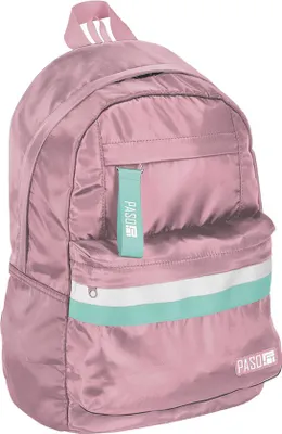 Produktbild von PASO Schulrucksack, Reise- und Handrucksack für Jugendliche, einfach, rosa