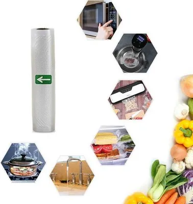 Produktbild von 3er Set Vakuumbeutel 7-Schicht PA+PE, wiederverwendbar & lebensmittelecht