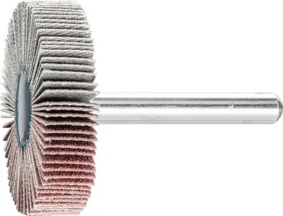 Produktbild von Pferd Fächerschleifer Körnung 150 Durchmesser 40 x Höhe 10mm 6mm Spannschaft - 44403156