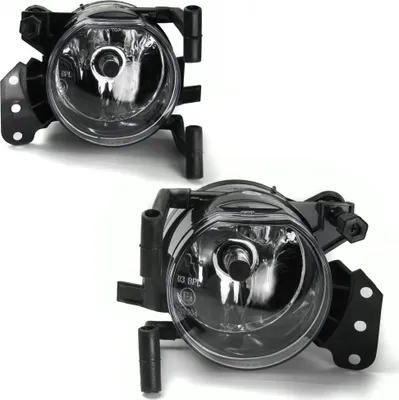 Produktbild von 2x Nebelscheinwerfer NSW Klarglas Chrom + Birnen HB4 SET für BMW 5er E60 E61