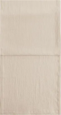 Produktbild von Tischläufer - 40 x 145 cm - Elfenbeinfarben - Baumwolle - Musselinoptik