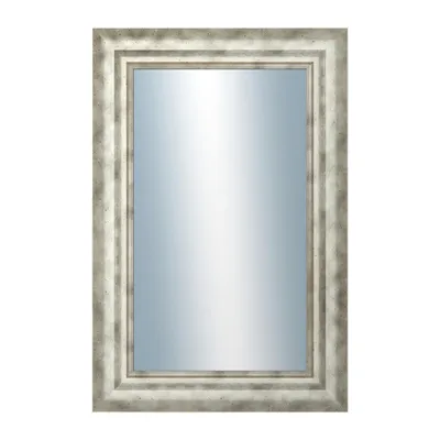 Obrázok produktu pre DANTIK - Zrkadlo v ráme - rozmery s rámom cca 40x60 cm z TRITONU široké strieborné (2950)