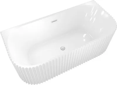Produktbild von freistehende Badewanne Wanne Acryl F07-B-EA 170x80cm ohne Armatur