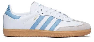Image de Adidas Samba Og J In White Blue For Youth - 5.5 UK - 38 2/3 EU - 6 US / White Blue
