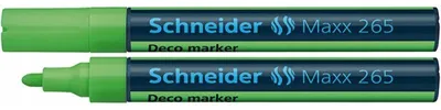 Produktbild von SCHNEIDER Deco Kreidemarker für Glas und Tafeln, Grün