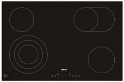 Image de Beko HIC84401, Noir, Intégrable, 80 cm, Céramique, Plaques vitrocéramiques, 4 zones de cuisson