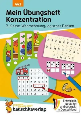 Obrázek produktu pro Mein Übungsheft Konzentration 2. Klasse - Wahrnehmung, logisches Denken