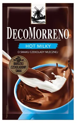 Produktbild von DecoMorreno Hot Milky Instantgetränk mit Milchschokoladengeschmack 25 g