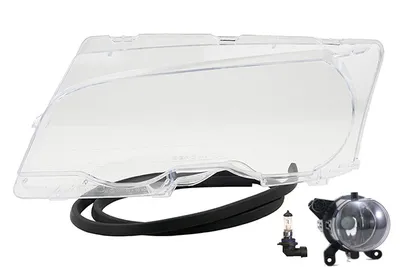 Zdjęcie produktu dla Johns, szkło reflektora odpowiednie dla BMW serii 3 E46 04/99-03/2003 L + przeciwmgielne + żarówka 63128382191 8382191 63178371907 8371907