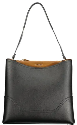 Produktbild von Elegante schwarze Beuteltasche für Damen mit stilvollen Details