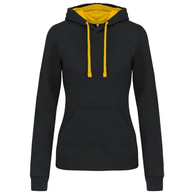 Zdjęcie produktu dla Kariban Damen-kapuzensweatshirt bicolor