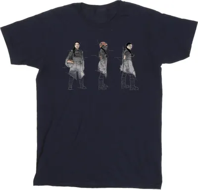 Produktbild von Star Wars - "The Book Of Boba Fett" T-Shirt für Herren BI44899 (3XL) (Marineblau)