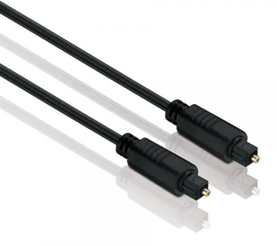 Produktbild von PureLink X-TC020-005, Toslink, Männlich, Toslink, Männlich, 0,5 m, Schwarz