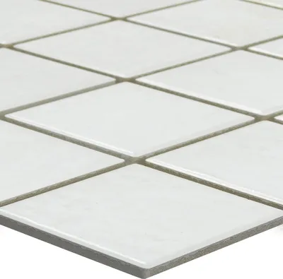 Produktbild von Keramikmosaik Fliesen Palazzia Weiß