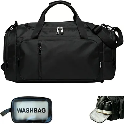Image de Sac de sport type duffel de 30 litres, avec un compartiment étanche de 3 litres, idéal pour le sport et les voyages