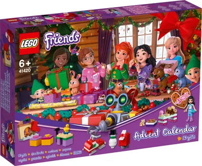 Produktbild von LEGO Friends Adventskalender - 41420, Mehrfarbig