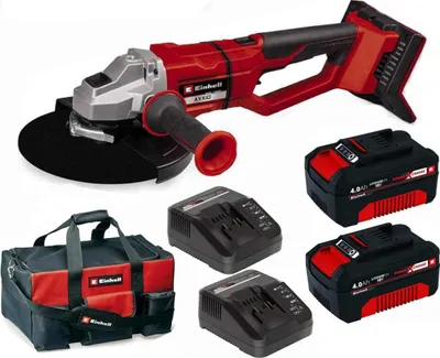 Produktbild von Einhell Professional Winkelschleifer AXXIO 36/230 Q 36V,Akku 4.0 Ah + Tasche