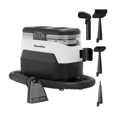 Zdjęcie produktu dla Czyszczenie tapicerki i dywanów Teendow C6 MAX -1650W 12000Pa 1250ml 5.5kg Cichy 82dB Wielofunkcyjny - Czarny