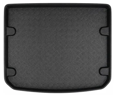 Productafbeelding van Rubberen kofferbakmat voor Porsche Cayenne I 2002-2010 – zwart, op maat