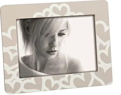 Productafbeelding van A1643 HEARTBEAT fotolijst, MDF, 13x18 cm, grijs