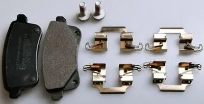 Produktbild von DENCKERMANN Bremsbeläge Satz Hinten Bremsklötze für RENAULT Scénic III (JZ0/1) B111323
