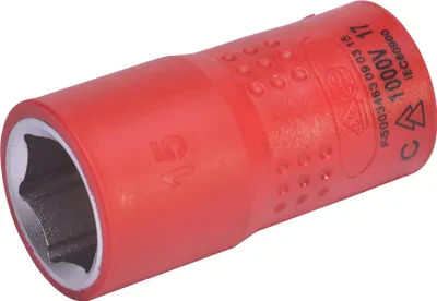 Produktbild von SW-Stahl 05520L-15 Steckschlüsseleinsatz, 10 mm (3/8') Antrieb 15 mm