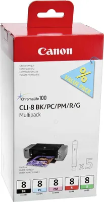 Produktbild von Canon CLI-8 Multipack BK/PC/PM/R/G