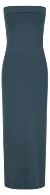 Produktbild von Urban Classics Mittellanges Kleid Damen Ladies Bandeau Midi Dress flaschengrün XL