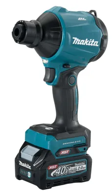 Produktbild von Makita AS001GA102 Akku-Gebläse XGT 40V max. / 1x 2,0 Ah Akku + Ladegerät + Düsen-Set in Transporttasche
