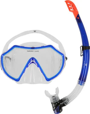 Produktbild von Witeblaze Unisex Yucatan L Schnorchel-Set blau