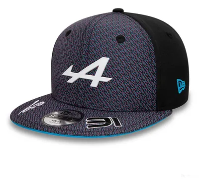 Produktbild von Alpine Kappe, New Era, Esteban Ocon, 9FIFTY, Schwarz, Kinder, 2023