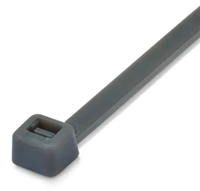 Produktbild von Kabelbinder 100 x 2,5 mm Grau 100 Stück Industriequalität Polyamid 6.6