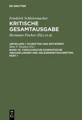 Produktbild von Theologische-dogmatische Abhandlungen und Gelegenheitsschriften