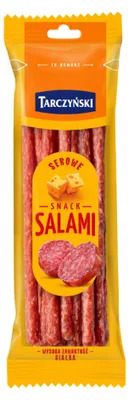 Produktbild von Tarczyński Salami Snack mit Käse 80 g gereifte Schweinewürstchen
