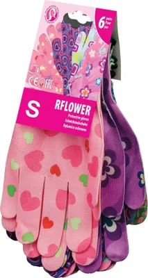 Image de Gants de jardinage / Colorés / Taille : 7 - S / RFLOWER_S
