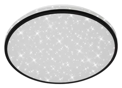 Obrázok produktu pre LED stropné svietidlo Stropné svietidlo Starry sky 24W čierne Ø 38cm 4000K Briloner