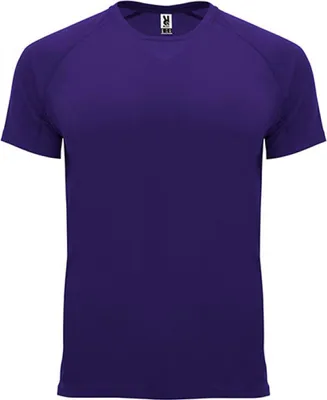 Immagine prodotto di Roly Sport CA0407 | T-shirt Bahrain con maniche raglan - Colore: Mauve 63 - Taglia: L