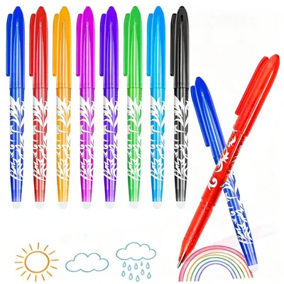 Immagine prodotto di Set di penne cancellabili con 8 colori