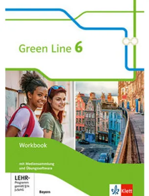 Immagine prodotto di Green Line 6. Workbook mit Audios und Übungssoftware Klasse 10. Ausgabe Bayern