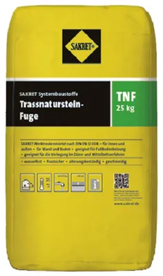 Produktbild von SAKRET Trass-Naturstein-Fuge TNF grau 25kg