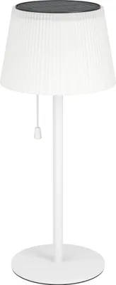 Produktbild von EGLO Solar Tischleuchte Scordiano, Outdoor Akku Tischlampe mit Zugschalter, kabellose Solarlampe für außen, warmweiß - kaltweiß, IP44