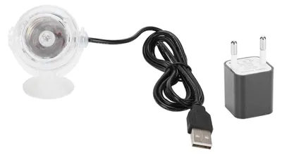Immagine prodotto di Acquari in plastica a LED, sfumature di colori vivaci, impermeabili, sommergibili, luce notturna, acquario, acqua dolce, acqua salata, accessori
