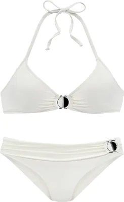 Produktbild von JETTE Triangel-Bikini weiß Größe 38 Cup A/B