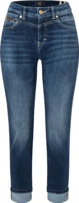 Produktbild von Mac - Damen 5-Pocket Jeans, Rich Slim (5904-90-0389L), Größe:W40, Länge:L28, Farbe:dark blu net wash (D671)