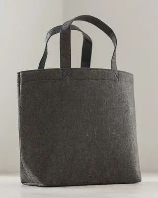 Immagine prodotto di Bags By Jassz Borsa della spesa grande in feltro BC3986 (Taglia unica) (Grigio carbone)