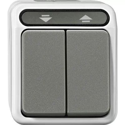 Obrázok produktu pre MERTEN Rollladentaster MEG3755-8029 lichtgrau AQUASTAR MEG3755-8029 (MEG3755-8029)