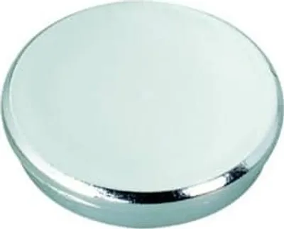 Produktbild von Alco Haftmagnet 7mm Ø 24mm silber 6 Stück
