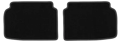 Obrázok produktu pre Zadné velurové koberce pre: BMW 7 F01 2008-2015 (sedan) – 2 ks, čierne, na mieru – Wielganizator LUX