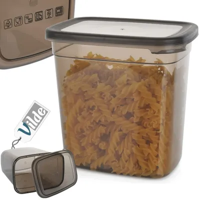 Produktbild von Vilde Aufbewahrungsbehälter Frischhaltedose Vorratsbehälter Behälter für lose Produkte mit Deckel 1,85 L