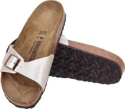 Produktbild von Birkenstock Damen Pantolette, beige(pearl), Gr. 41